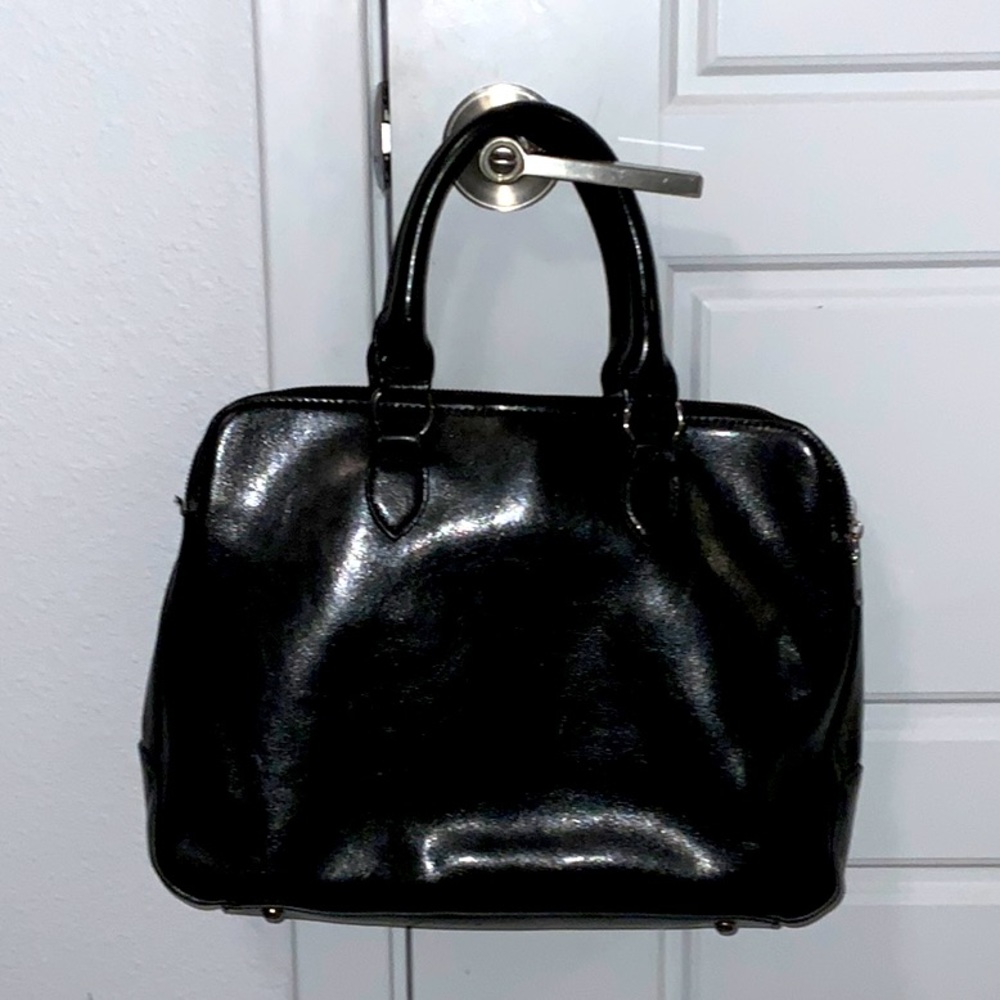 Black Leather Bag